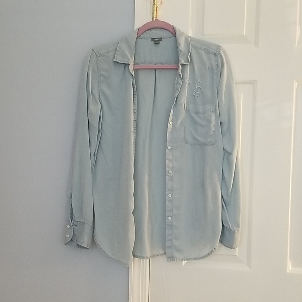 Aerie super soft oversized button down